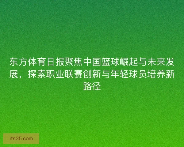 东方体育日报聚焦中国篮球崛起与未来发展，探索职业联赛创新与年轻球员培养新路径